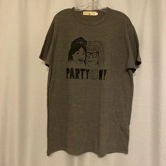 Wayne’s World Party On! Short sleeved shirt - Picture 1 of 4